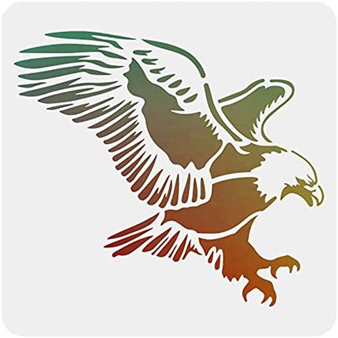 eagle stencil template